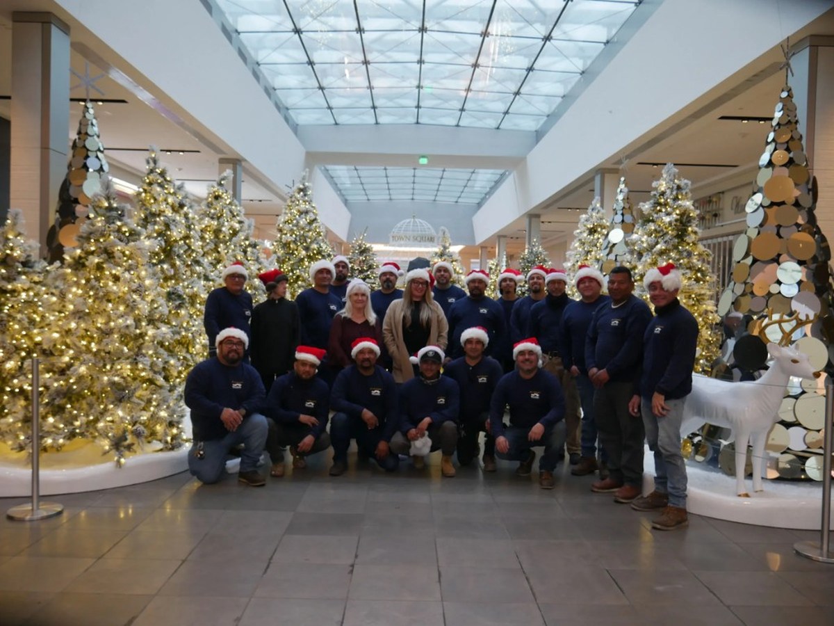 Just Leaks team at the annual holiday celebration in San Jose
