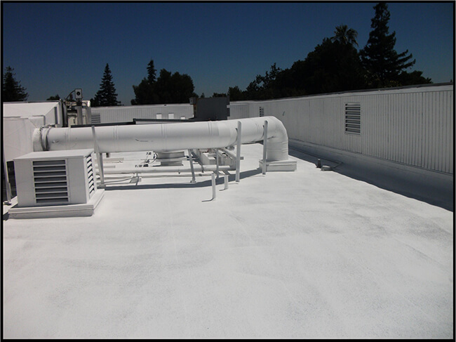 El Camino Real — After SPF Cool Roof