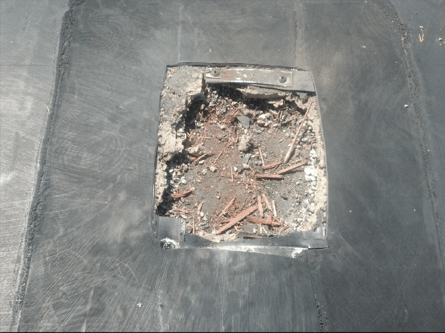 Leghorn Roof Defect Repair